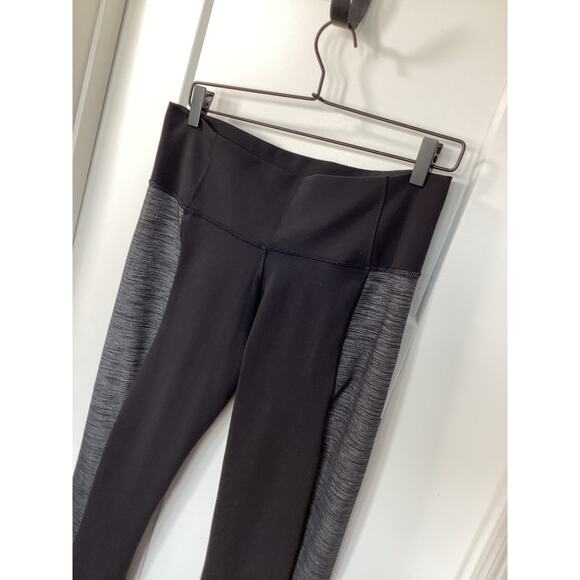 Lululemon Athletica Women’s Colorblock Barre Pulse Pants Heathered Black Size 12 - Picture 4 of 12
